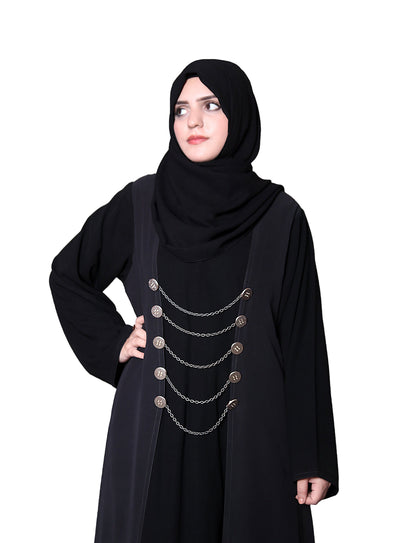 CARDIGAN A-LINE ABAYA