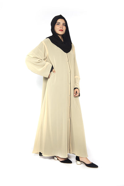 Double Abaya Offiya & Black