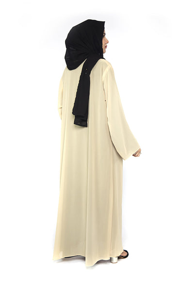 Double Abaya Offiya & Black